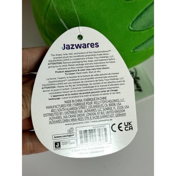 Disney Pascal Squishmallows 7” Plush – Tangled Chameleon – Kellytoy - Picture 4 of 9